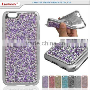 purple color glitter sparkle diamond back cover case for sony xperia Z T L E M X 2 3 4 5 6 7 8 9 lt30p