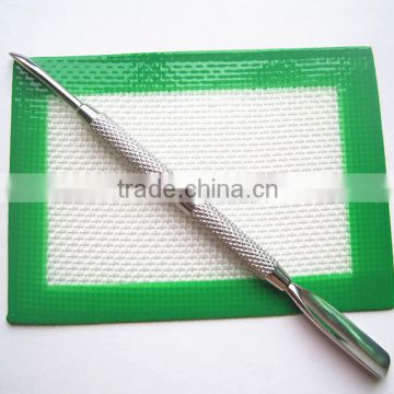 Custom FDA approved food grade non stick small oil slick silicone pad for sticky products