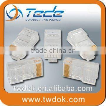 RJ45 Modular plug With Magnetics Filter and USB Combo Connector
