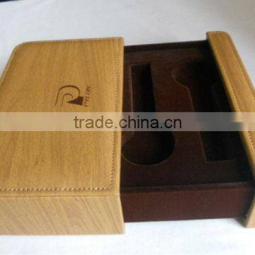 Newly design leather watch display box(CL-81)