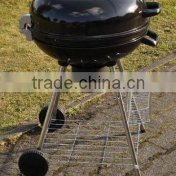 Outdoor trolley european BBQ charcoal grill