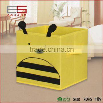 Foldable Non-woven Fabric Storage Box for Kids