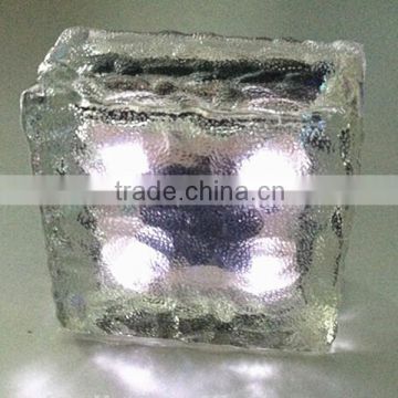 Solar Power Led Paver Lighting Solar Ice Brick Light