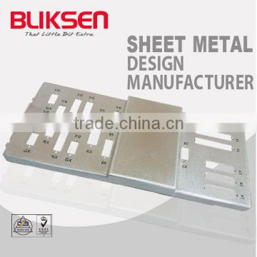 OEM ODM sheet metal manufacture used by laser fiber machine