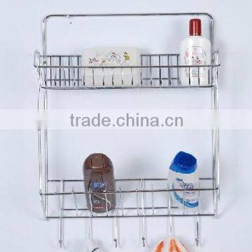 China decorative removable bathroom shelf