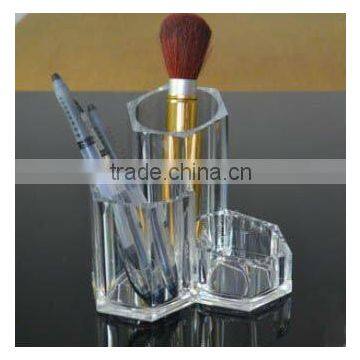 Clear Acrylic Cosmetic Brush Storage Box