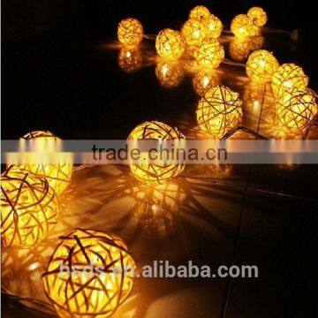 UL list 10 light Vintage ball patio string light