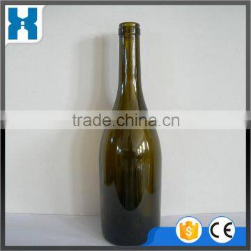 750ML WHOLESALE EMPTY FLINT GLASS WINE BOTTLE FOE SALE