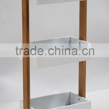 Bamboo Bathroom Rack With Tray