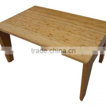 Bamboo dinner table