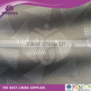 100 Polyester Two Tone Jacquard Pattern Suit/sleeve/jacket Lining Fabric