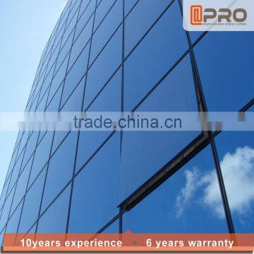 Facade System visible curtain wall design and invisible curtain wall design