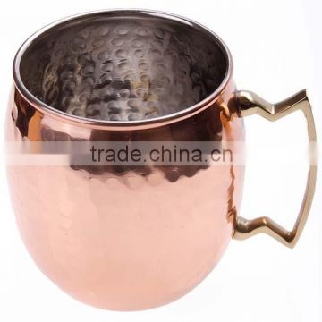 Drinkware Type hammered copper Moscow Mule mugs