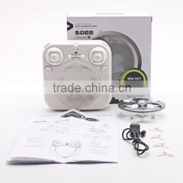 DWI Dowellin 374 2.4G 4CH 6 Axis Mini UFO RC Pocket Drone Nano UFO With Headless Mode photo-4