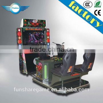 The Ruins(seat) simulator shooting game machine /simulator shoot machine amusement driving machine