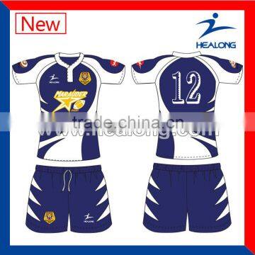 Design Your Own Rugby Uniform Jersey League Jersey Rugby Team Wear photo-3