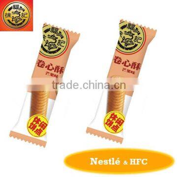 HFC 2453 cereal rice roll cracker grain snack with mango flavor