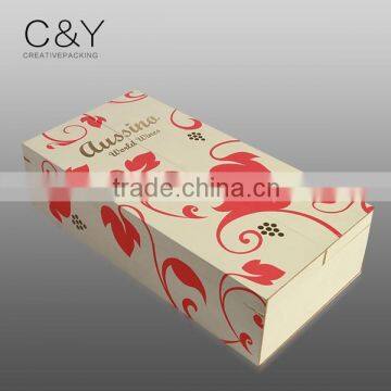 2 Bottle Gift Wooden Wine Box photo-3