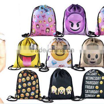 Wholesale backpack drawstring bag draw string bag custom