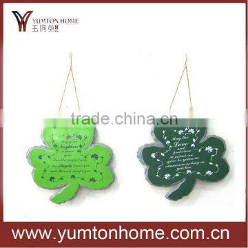 decorative resin lucky leaves wall decor