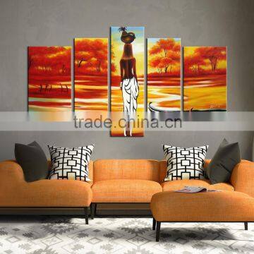 Free Sample 100% handpainted modern decoration oil painting