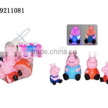 CUTE PINK PLASTIC PIG WITH BB SOUNDS AND LIGHTS Y19211081