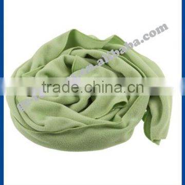 high quality and soft polar fleece solid color scarf