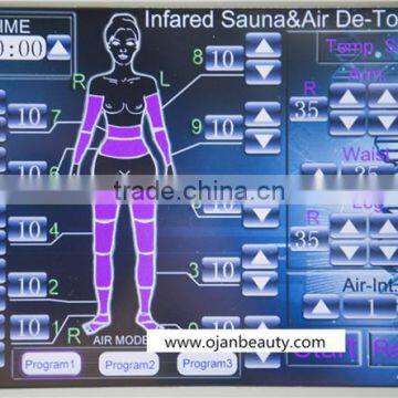 3 in 1 Touch Screen Pressotherapy Muscle Stimulator Far Infrared Compression Therapy Machine photo-5