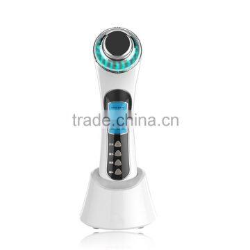 Beperfect BP-0152 home use ultrasonic therapy for face lift with galvanic Led light and bio vibration beauty appratus