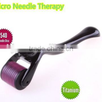 HOT!! derma roller 540 needles face derma roller with bottom price