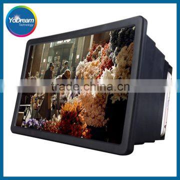 3D Movie Video Portable Camouflage Enlarge 3X of Mobile Phone Screen Magnifier HD Expander Stand Mobile Phone Holder