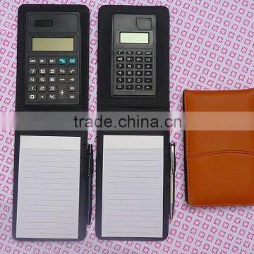 calculator electronic Notepad with calculator and pen