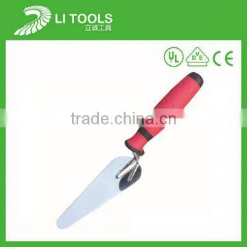 high quality hot selling rubber handle carbon steel bricklaying trowel