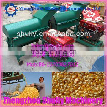 Corn husker machine/Corn cob crusher machine/Corn stripping machine with diesel engine 0086-13703827012