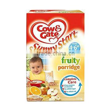 Cow & Gate Sunny Start Fruity Porridge 4-6mths+ (125g)