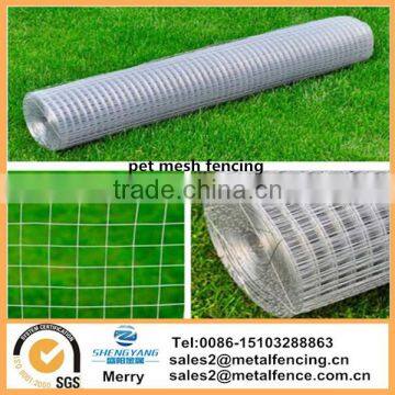 1x25m galvanized tetragon Chicken Wire Pet Mesh Fence Fencing Coop Aviary Hutch mesh