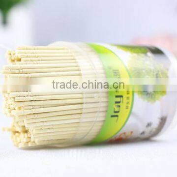 Factory direct sale 100% pure eco-friendly bamboo toothpicks packed bottle