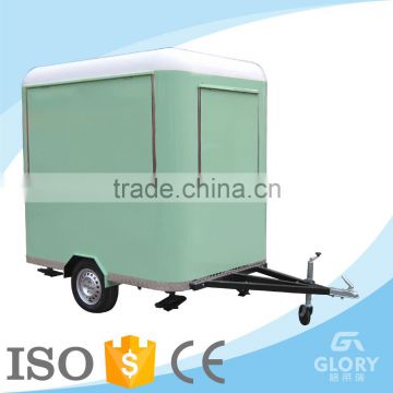 New Business Low Overhead 220cm Height Mobile Fast Food Trailer