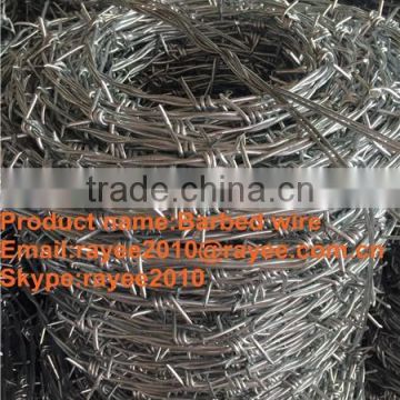 (BWG14x14 or BWG16x16 with1.6 mm 2.1mm 2.5mm wire diameter) electric / hot dipped barbed wire