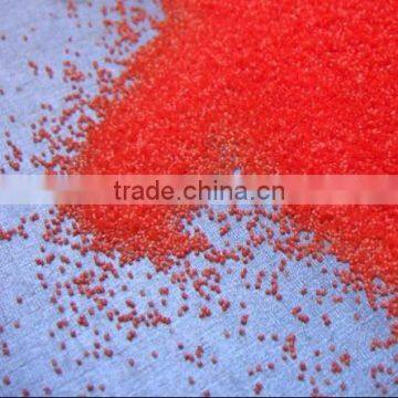 0.40mm red abrasive grain for polishing plastic products