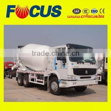 Large mix volume concrete mix truck 10m3 mobile concrete truck mixer