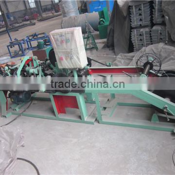 High Quality Low Carbon Steel Wire Barbed Wire Making Machine factory