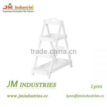 Best Price Outdoor Wooden 2 and 3 Tier Plant Stand Whole Sale photo-5