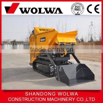 500kg Load Capacity Rubber Track Dumper With Hydraulic System photo-5
