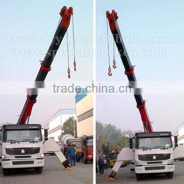 SINOTRUK HOWO 8x4 30Ton Flatbed Tow Truck photo-2