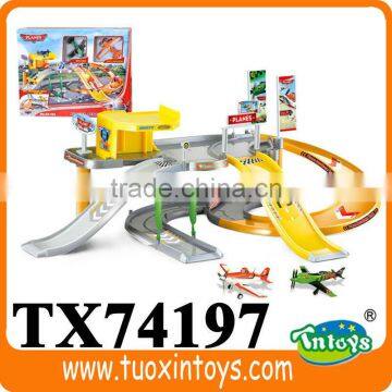 TX74197 rail diy parking lot toy