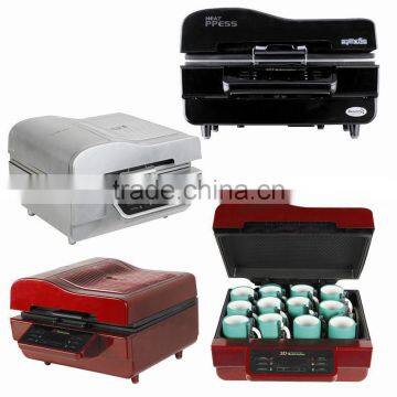 3d vacuum small size heat press sublimation transfer machine a4