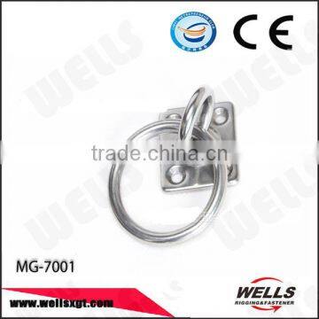 Wells forged 20*60 welded stainless steel 316 hosting pad eye