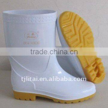 2016 Cheap Waterproof Oil Resistant PVC Boots Industrial PVC Rain Boot