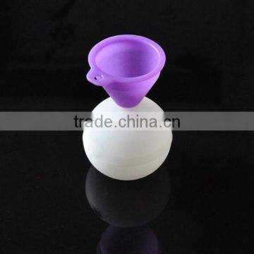 Premium Silicon Ice Ball Molds With a Funnel